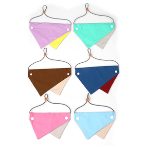 松山玩具 カスタムロゴ入り 調節可能な首輪 ペット用ハンカチ ビブ ドレスアップアクセサリー 犬用バンダナ 首輪スカーフ 子犬・猫用 - Product Image 6