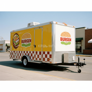 2025 Vente Chaude Vending Van Restauration Rétro Camion Fast Food Chariot Bbq Remorque Vente Australian Standard - Product Image 1