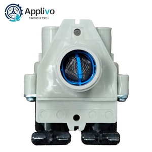 Válvula Solenoide de Entrada de Agua para <span class=keywords><strong>Lavadora</strong></span> FCS360E1, 220-240V 50/60Hz, Repuesto para <span class=keywords><strong>Lavadora</strong></span> de Carga Frontal Haier, Pieza 0034001191 - Product Image 4