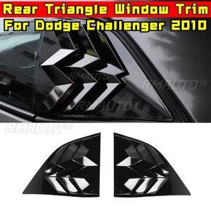 Car Rear Triangle <b>Window</b> Shark Cheek Trim for Dodge Challenger 2010 Rear Side <b>Vent</b> <b>Window</b> Trim Cover Car Accessories - Product Image 4