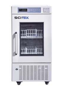 SCITEK 4 degrés banque de sang réfrigérateur 108L affichage numérique armoire réfrigérée pour laboratoire - Product Image 4