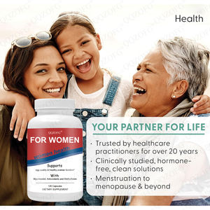 Kapsul wanita langsung dari pabrik dengan ekstrak biji anggur Folate Vitamin mendukung fungsi ologis sehat 120 Hitungan - Product Image 5