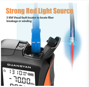 Optisches Leistungs messgerät 4 in1 mit VFL Mini Fiber Deviser Netzwerk kabel <span class=keywords><strong>tester</strong></span> Verteiler OPM Preis PON Laser empfänger geräte - Product Image 4
