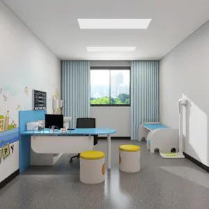 Hospital Cabinet for Consultation and Exam Room Clinic Furniture pediatric department furniture desk