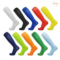 Sweat respirant Sport Football Football Chaussettes longues sur le genou Chaussettes en coton/polyester Chaussettes de football antidérapantes