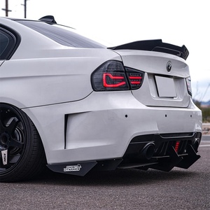 สปอยเลอร์หลังคาร์บอนไฟเบอร์แบบฟอร์จ รุ่น PSM สำหรับรถ BMW ซีรีส์ 3 E90 4 ประตู/E90 M3 ปี 2004-2011 ไม่เจาะรู - Product Image 6