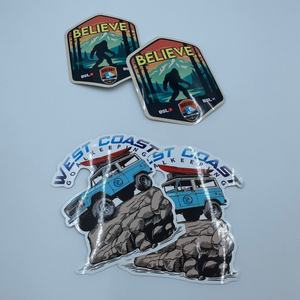 Autocollants pour boîtes à emporter, étuis à pilules, canapés, gobelets à café, bouteilles d'eau, de différentes formes, autocollants adhésifs, conception gratuite, 55 x 35 mm - Product Image 2