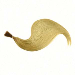 Cheveux humains raides Remy bruts pour la coloration, mèches vierges cambodgiennes afro crépues, accessoires en vrac, sans trame, 100g, haute qualité - Product Image 4