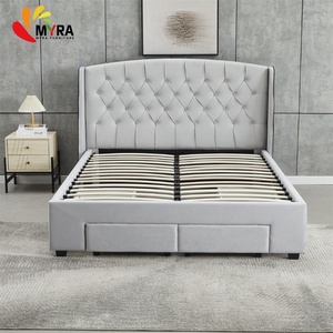 Set Camera da Letto 2026, Mobili Moderni, Set Biancheria da Letto, Letto Trapuntato di Lusso King Size con Cassetti, Struttura Letto in Legno <span class=keywords><strong>Queen</strong></span> - Product Image 5