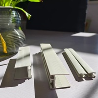 Bordure de conduit en PVC souple moulé par injection, haute résistance aux chocs, pour panneaux de conduits PIR phénoliques, systèmes CVC pour hôpitaux et écoles