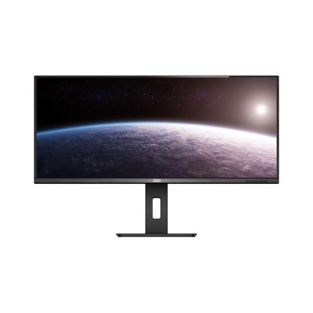 AOC Q34P2 34-Inch IPS UltraWide Monitor 75Hz HDR Productivity & Design Screen Elite Performance Commercial Grade Display High