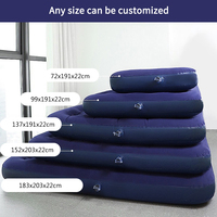 Matelas Gonflable à Rangement Facile, Forme et Couleur Personnalisables, Gonfleur Offert