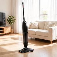 Aspirateur eau et poussière autonome 2-en-1 avec double réservoir d'eau, filtre HEPA autonettoyant et écran LED pour hôtels et maisons