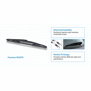 <span class=keywords><strong>Kit</strong></span> d'essuie-glaces arrière universel YIKE avec outils d'installation, ensemble complet pour remplacement DIY - Product Image 2