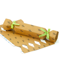 Caja de Regalo de Cartón con Forma de Caramelo Personalizada con Laminación Mate, Embalaje de Venta al por Menor Seguro para Alimentos para Dulces y Golosinas