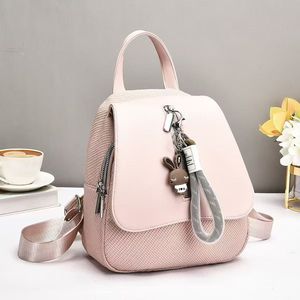 <b>Large</b> <b>Capacity</b> 2024 New Anti Splash <b>Backpack</b> Premium High Quality PU School Bag New Famous Women's Retro Print Design <b>Backpack</b> - Product Image 3