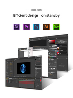 27-Inch Versatile Home Office All-in-One Desktop Computer Custom DIY Gaming PC Intel Core I3/i5/i7 New Speaker Business