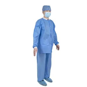 Medische Verbruiksartikelen Wegwerp Ziekenhuis Uniform Sms Scrub Pakken Pyjama Met Ce & ISO13485