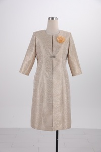 Tenues et Robes Formelles d'Automne pour Femmes Africaines 2025, Grande Taille, 100% Polyester, Longueur Genou - Product Image 6