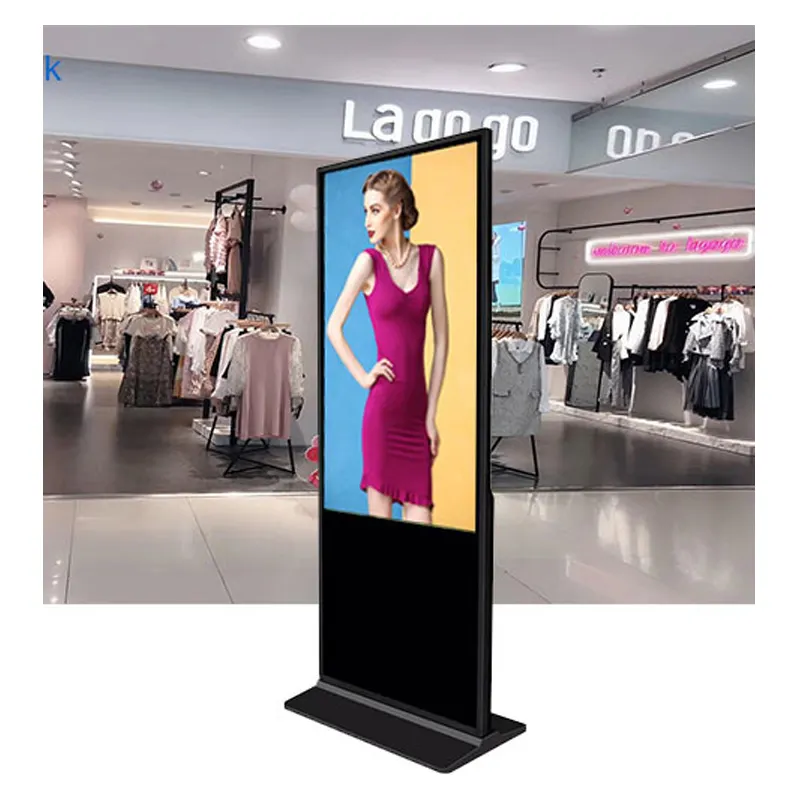 OEM المشارك اللمس شاشة 43 بوصة التسوق مول الإعلان كشك لاعب أرقام Signag شاشة Lcd خارجية الرقمية لافتات عرض