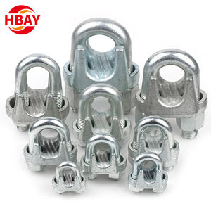 ANYUE más popular en 2025 Clip de cuerda de alambre de acero de aleación galvanizado para cuerda de alambre de sujeción - Product Image 1