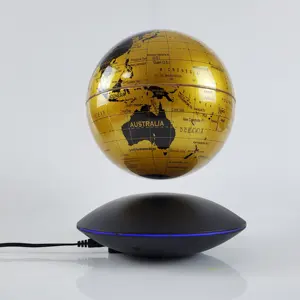 Globo levitante globo mondo galleggiante lampada da tavolo unica palla globo regalo speciale decorazione di classe domestica geografia della terra