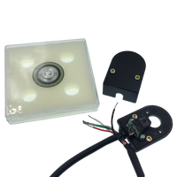 Codeur de moteur rotatif à courant continu, type fendu, codeur de signal AB, arbre de 6mm, 5mm, 8mm, 300 ppi, 500, 1000, résolution ppr, Avago, 970, remplace