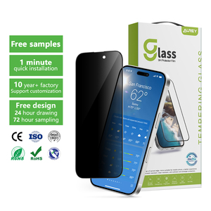 Premium Wholesale 2.5D Anti-Spy 3D Privacy Glass Film <span class=keywords><strong>Hidrogel</strong></span> Film Pantalla de privacidad para <span class=keywords><strong>Iphone</strong></span> 15 16 <span class=keywords><strong>Pro</strong></span> <span class=keywords><strong>Max</strong></span> - Product Image 1