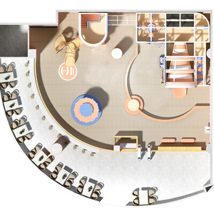 Ensemble de jeux pour enfants avec aire de jeux souple et salle de jeu de rôle personnalisée, espace d'apprentissage ludique pour les garderies - Product Image 6