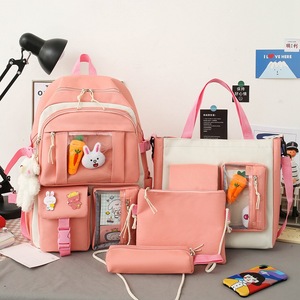 Girls Bag Set Fashion Waterproof Kids Teenager Student <strong>School</strong> <strong>Backpack</strong> <strong>School</strong> Bags for Girls Back to <strong>School</strong> 4 in 1 Set - Product Image 4
