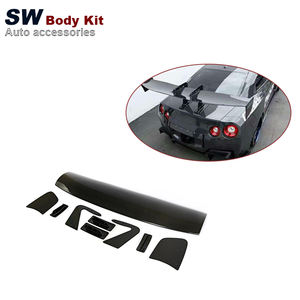 De alta calidad de fibra de carbono Spoiler trasero para Toyota <span class=keywords><strong>GT86</strong></span> FT86 BRZ 2012-2019 trasero maletero Spoiler guía ala labio ala trasera - Product Image 1