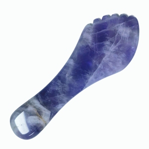 Amethyst scraper board gua sha tool <b>back</b> massage tool spa function relaxation - Product Image 6
