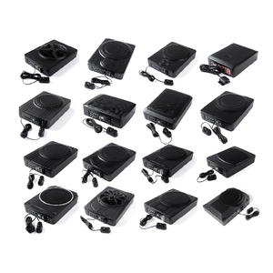 120W/100W/80W Car Power <strong>Amplifier</strong> Mini Powerful <strong>Bass</strong> Rms Car Audio Active Speaker Slim Ultra-thin Subwoofer Under Seat - Product Image 1