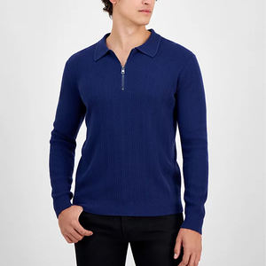 ओम 1/4 ज़िप स्वेटर पुरुषों स्वेटर प्रीमियम मोटी हूडी सादे उच्च गुणवत्ता वाली बीज तिमाही आधा ज़िप स्वेटर पुरुष पल्लोवर - Product Image 5