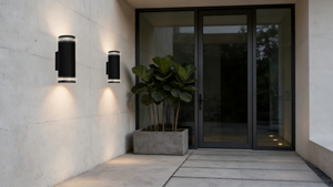 Factory Price European Popular Aluminum LED GU10 Wall Light <strong>Double</strong>-Headed &amp; <strong>Double</strong>-Layer Outdoor Lighting - Product Image 3