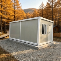 Conteneur de stockage préfabriqué en acier de luxe en kit pour supermarché, bar et salle à manger, avec garantie de 3 ans