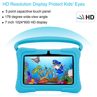 Tablet Android 10 de 7 Pulgadas para Niños, con Aplicaciones Educativas Preinstaladas, Procesador Allwinner de Cuatro Núcleos, el Mejor Regalo de Fábrica 2025