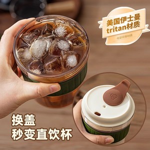 Vaso portátil para cubitos de hielo de 500 ml, a prueba de fugas, con molde para café y agua - Product Image 4