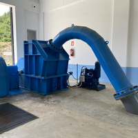 Générateur à turbine Pelton 10 MW basse vitesse pour applications éoliennes à forte chute, tension de sortie 220 V