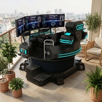 Asiento de Simulador de Conducción de Alta Comodidad para Juegos de Carreras en Interiores