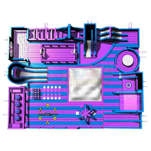 Thế Giới Lớn Nhất Lâu Đài Bouncy Lớn Juegos Jockey Inflatable Công Viên Chủ Đề Trong Nhà Inflatable Vui Chơi Giải Trí Công Viên - Product Image 5