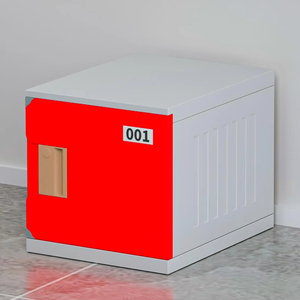 Spacious Sturdy Trendy Plastic ABS Locker Cabinet Customizable Size 4-5L Children's Durable Multifunctional Detachable Dustproof - Product Image 1