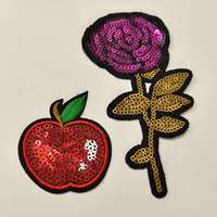 ZP-personnalisé bricolage adhésif paillettes paillettes strass Chenille lettre Patch broderie fer sur patchs appliques pour vestes chapeaux