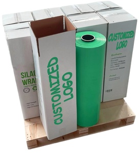 New Zealand 750 mét chống UV Màu Xanh lá cây nông nghiệp nhựa ủ bọc phim 7 lớp thổi cỏ ủ phim Silo phim - Product Image 3