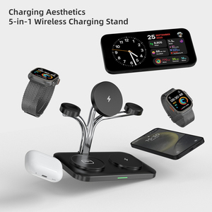 Double <span class=keywords><strong>chargeur</strong></span> rapide pour <span class=keywords><strong>Apple</strong></span> Watch <span class=keywords><strong>11</strong></span>, support de <span class=keywords><strong>chargeur</strong></span> magnétique <span class=keywords><strong>sans</strong></span> <span class=keywords><strong>fil</strong></span> pour <span class=keywords><strong>iPhone</strong></span> Air/17 Pro Max/17 Pro - Product Image 3