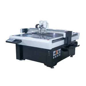 ZXT Heavy Duty Digital Die Free Cartón Caja de corte Máquina de fabricación de muestras Corrugado Ranurado Plotter Patrón Máquina de corte