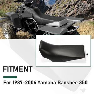 Selle complète pour Yamaha <span class=keywords><strong>Banshee</strong></span> YFZ350 YFZ 350 1987-2006 <span class=keywords><strong>Noir</strong></span> Argent - Product Image 2