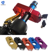 Verrou de guidon en alliage d'aluminium antivol, étanche, verrou de frein pour motos et véhicules électriques, accessoires de moto