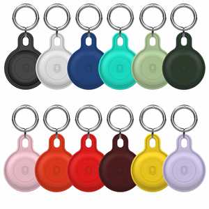 Porte-clés en silicone imperméable personnalisé pour Airtag, housse de protection pour Airtag - Product Image 1