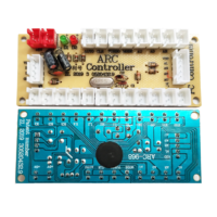Encodeur USB sans latence pour bornes d'arcade, panneau de contrôle USB pour machines de jeu d'arcade, encodeur de joystick PC sans latence, manette
